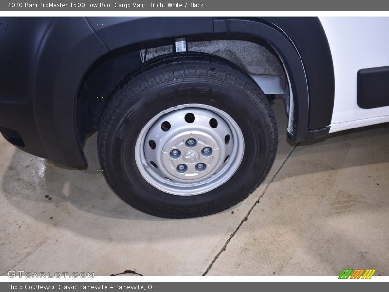 Bright White / Black 2020 Ram ProMaster 1500 Low Roof Cargo Van