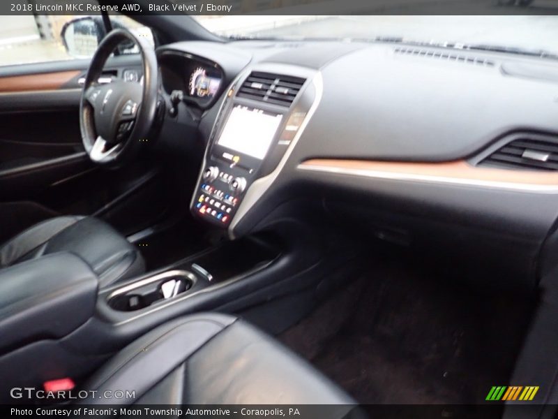 Black Velvet / Ebony 2018 Lincoln MKC Reserve AWD