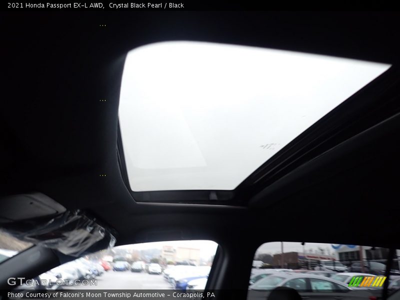 Crystal Black Pearl / Black 2021 Honda Passport EX-L AWD