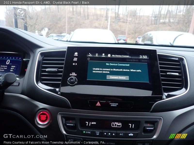 Crystal Black Pearl / Black 2021 Honda Passport EX-L AWD
