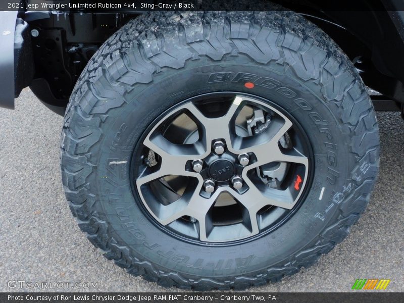  2021 Wrangler Unlimited Rubicon 4x4 Wheel