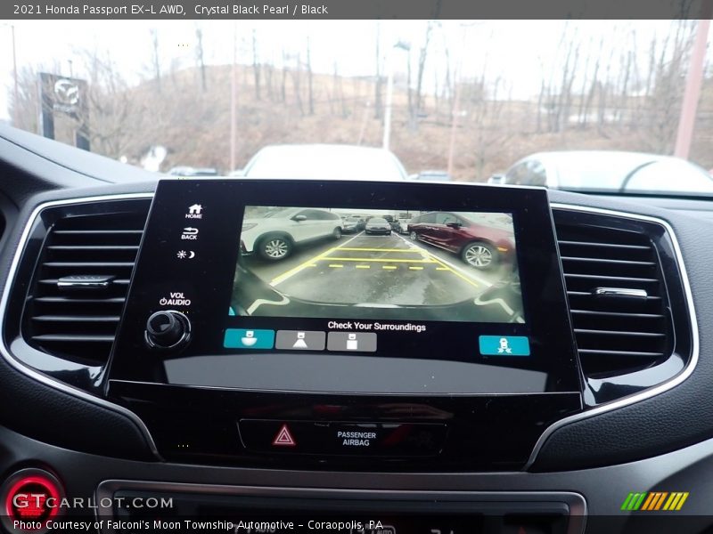 Crystal Black Pearl / Black 2021 Honda Passport EX-L AWD
