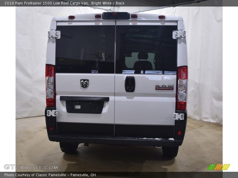 Bright White / Black 2019 Ram ProMaster 1500 Low Roof Cargo Van