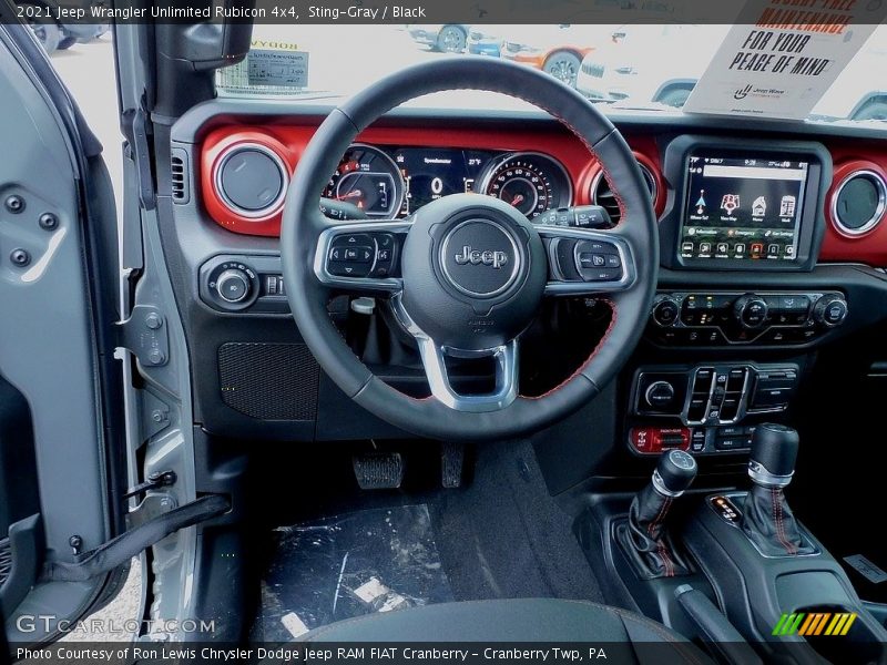 Sting-Gray / Black 2021 Jeep Wrangler Unlimited Rubicon 4x4