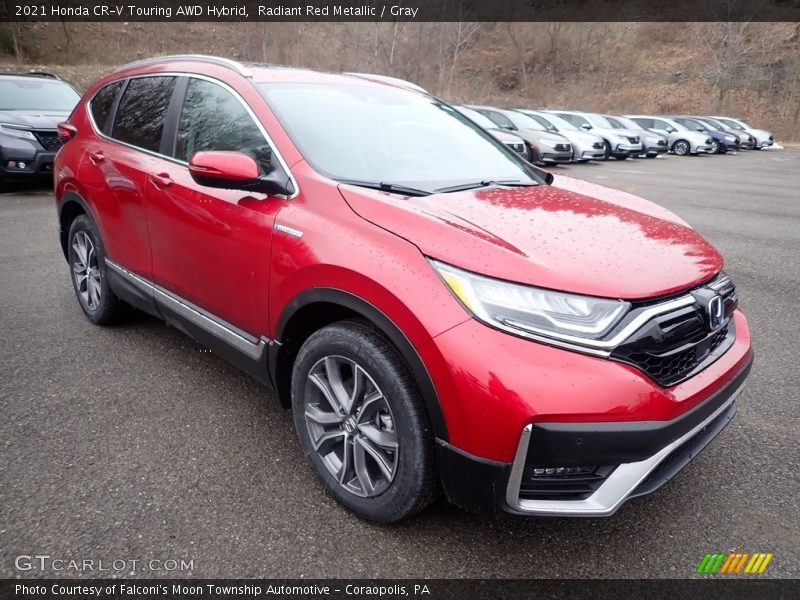 Front 3/4 View of 2021 CR-V Touring AWD Hybrid