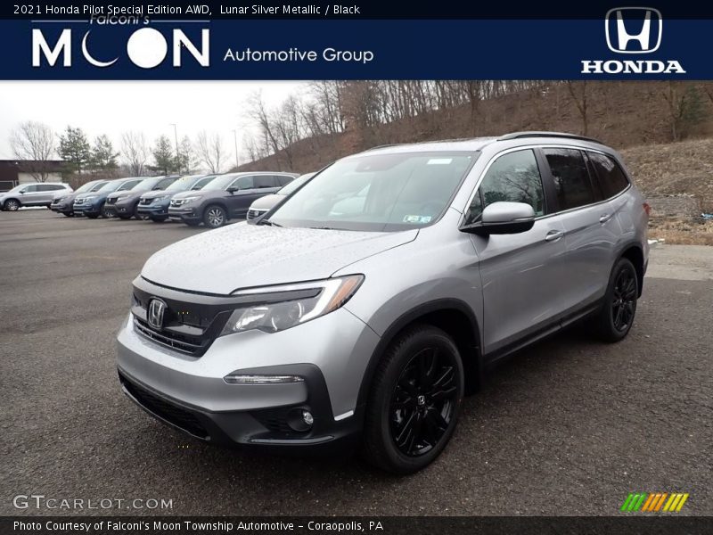 Lunar Silver Metallic / Black 2021 Honda Pilot Special Edition AWD