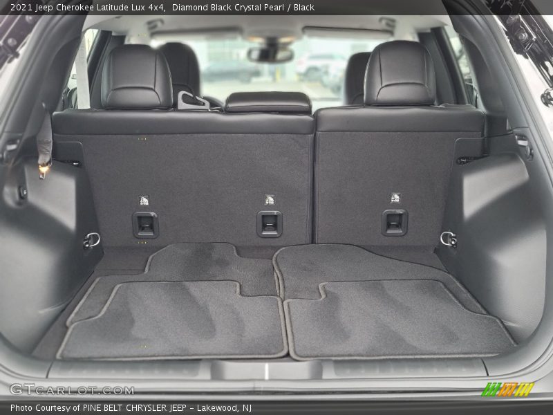 Diamond Black Crystal Pearl / Black 2021 Jeep Cherokee Latitude Lux 4x4