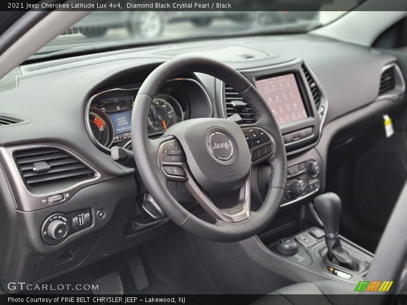 Dashboard of 2021 Cherokee Latitude Lux 4x4