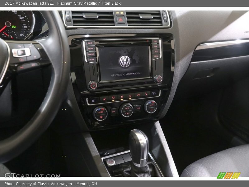 Controls of 2017 Jetta SEL