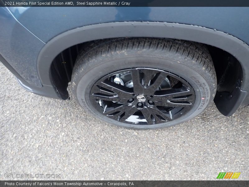Steel Sapphire Metallic / Gray 2021 Honda Pilot Special Edition AWD