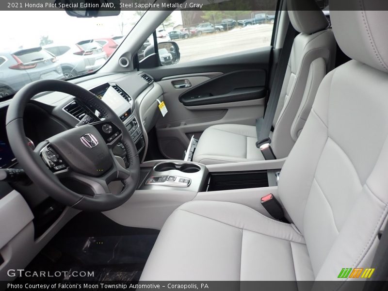 Front Seat of 2021 Pilot Special Edition AWD