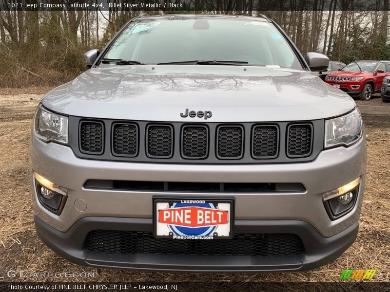 Billet Silver Metallic / Black 2021 Jeep Compass Latitude 4x4