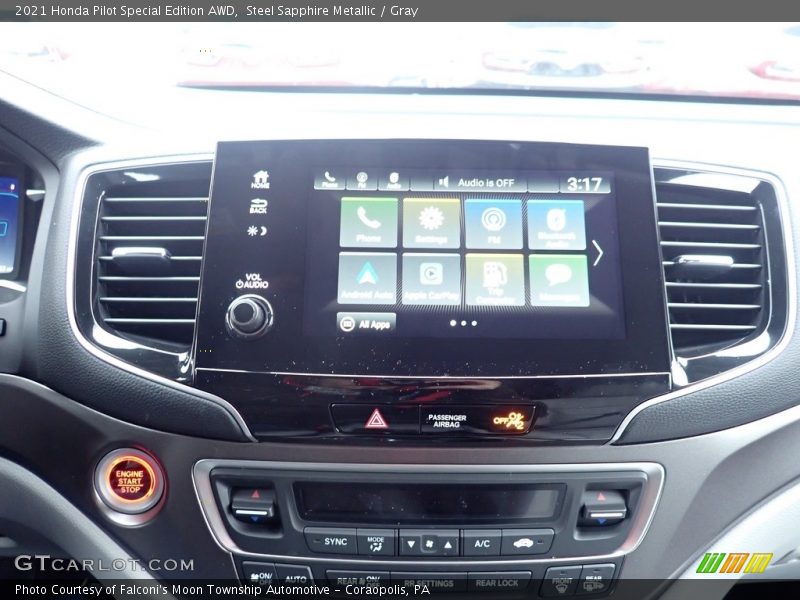 Steel Sapphire Metallic / Gray 2021 Honda Pilot Special Edition AWD
