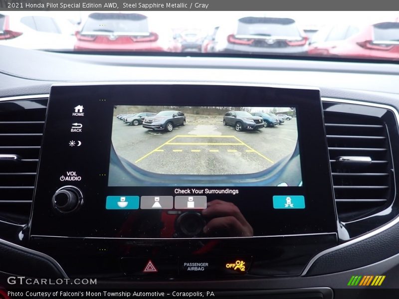 Steel Sapphire Metallic / Gray 2021 Honda Pilot Special Edition AWD