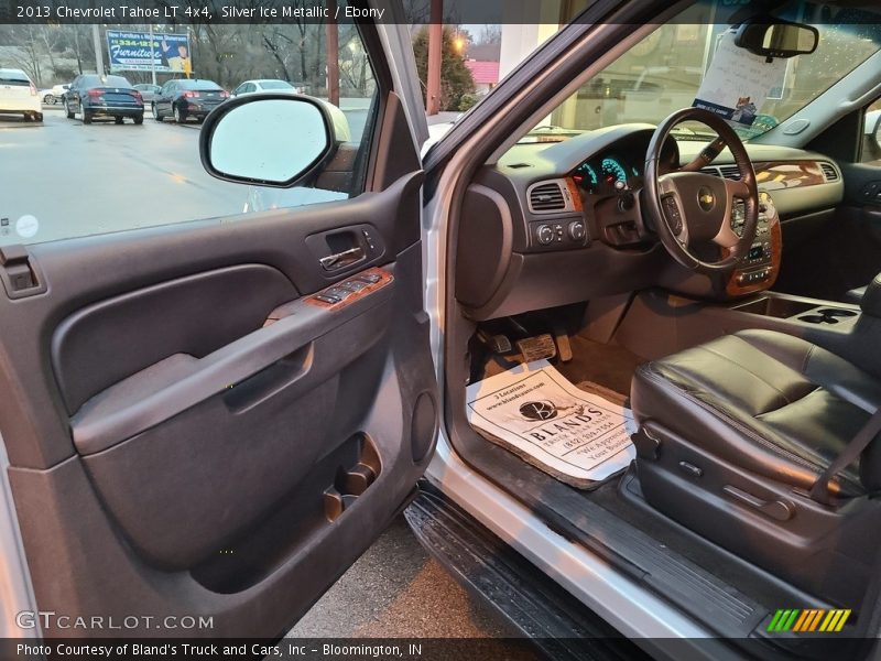 Silver Ice Metallic / Ebony 2013 Chevrolet Tahoe LT 4x4