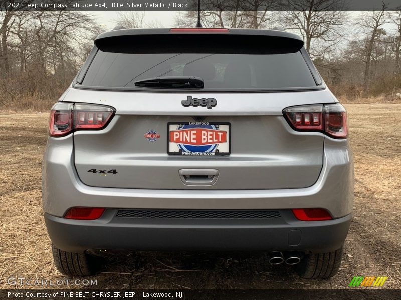 Billet Silver Metallic / Black 2021 Jeep Compass Latitude 4x4