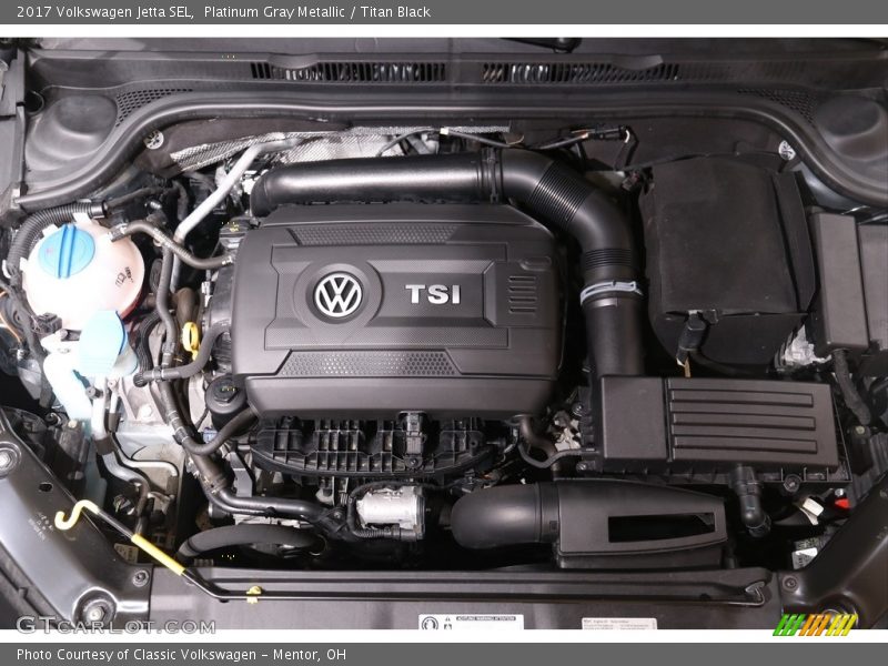  2017 Jetta SEL Engine - 1.8 Liter TSI Turbocharged DOHC 16-Valve VVT 4 Cylinder