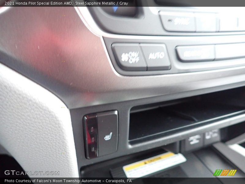 Steel Sapphire Metallic / Gray 2021 Honda Pilot Special Edition AWD