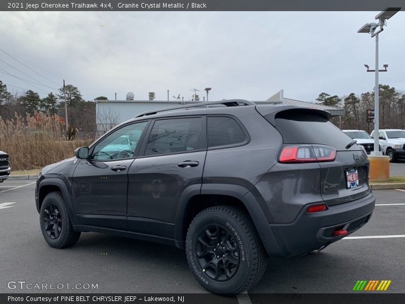Granite Crystal Metallic / Black 2021 Jeep Cherokee Traihawk 4x4