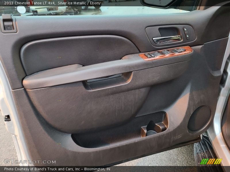 Silver Ice Metallic / Ebony 2013 Chevrolet Tahoe LT 4x4