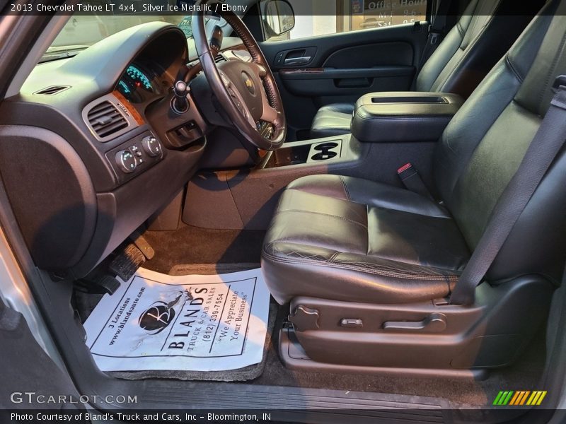 Silver Ice Metallic / Ebony 2013 Chevrolet Tahoe LT 4x4