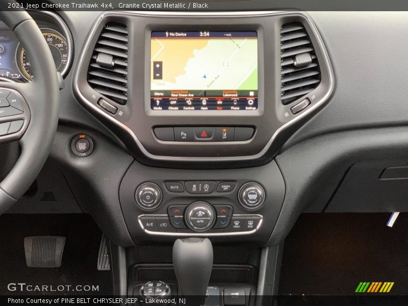 Granite Crystal Metallic / Black 2021 Jeep Cherokee Traihawk 4x4