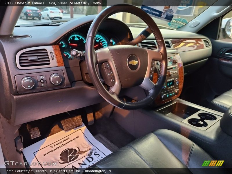 Silver Ice Metallic / Ebony 2013 Chevrolet Tahoe LT 4x4