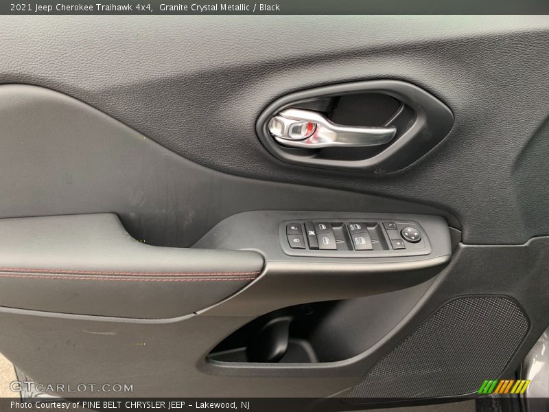 Granite Crystal Metallic / Black 2021 Jeep Cherokee Traihawk 4x4