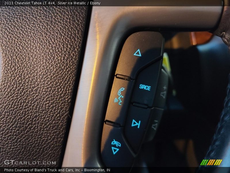 Silver Ice Metallic / Ebony 2013 Chevrolet Tahoe LT 4x4