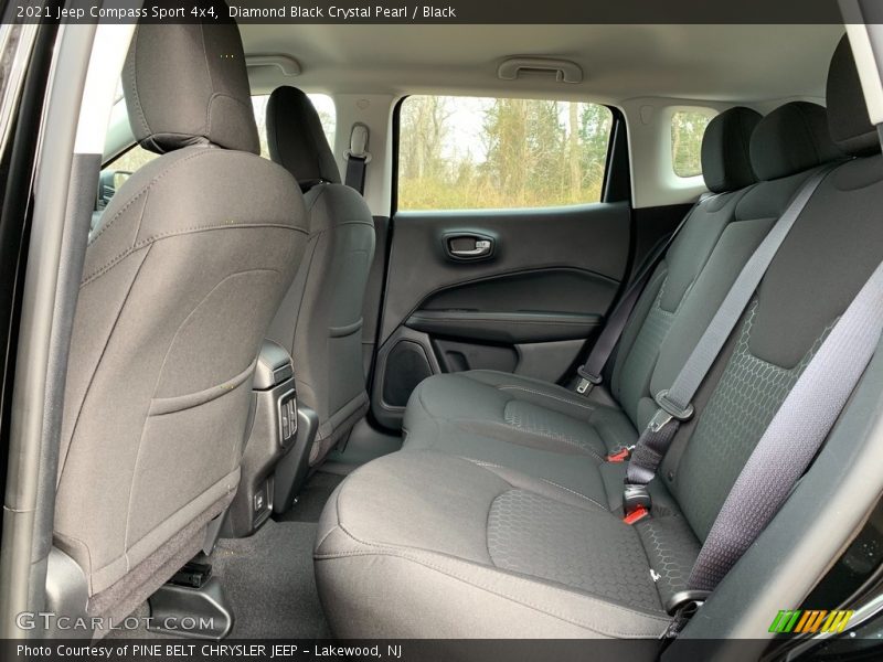 Diamond Black Crystal Pearl / Black 2021 Jeep Compass Sport 4x4