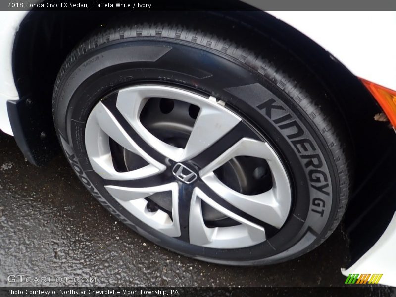 Taffeta White / Ivory 2018 Honda Civic LX Sedan