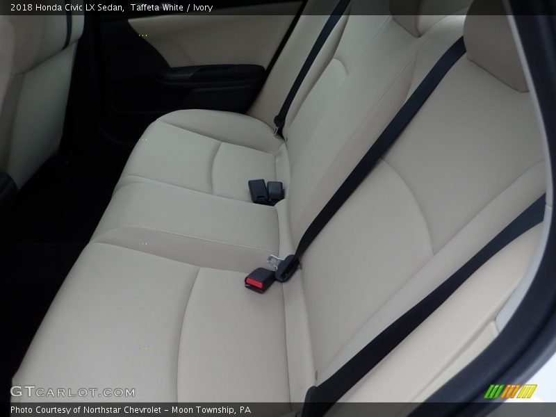 Taffeta White / Ivory 2018 Honda Civic LX Sedan