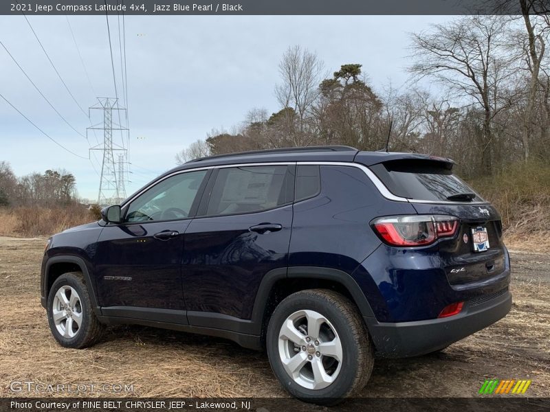 Jazz Blue Pearl / Black 2021 Jeep Compass Latitude 4x4