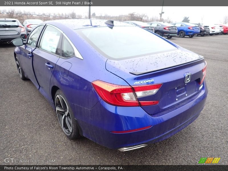 Still Night Pearl / Black 2021 Honda Accord Sport SE