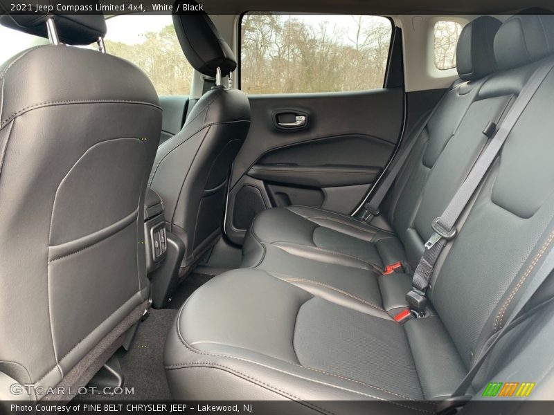 White / Black 2021 Jeep Compass Limited 4x4