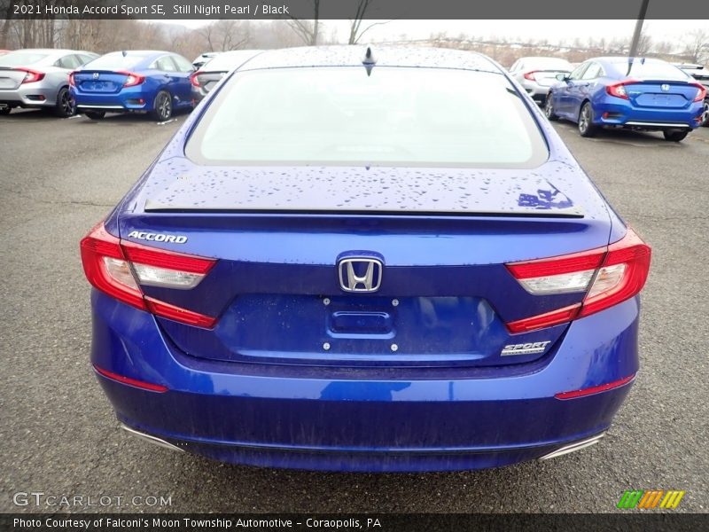 Still Night Pearl / Black 2021 Honda Accord Sport SE