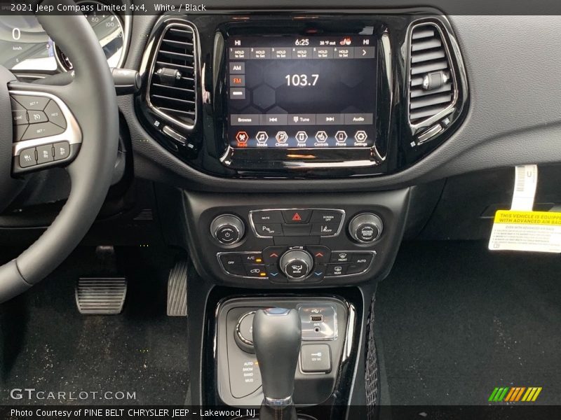 White / Black 2021 Jeep Compass Limited 4x4
