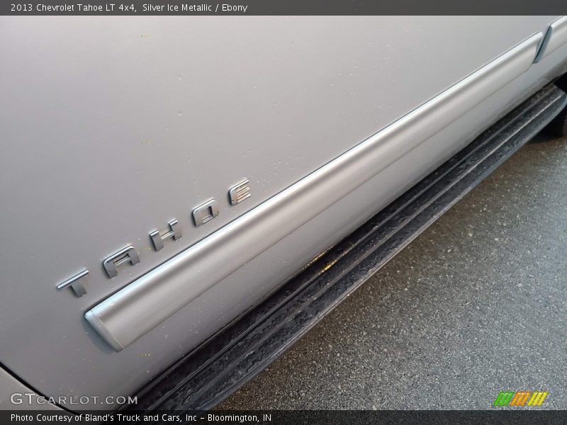 Silver Ice Metallic / Ebony 2013 Chevrolet Tahoe LT 4x4