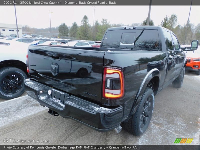 Diamond Black Crystal Pearl / Black 2021 Ram 2500 Limited Crew Cab 4x4
