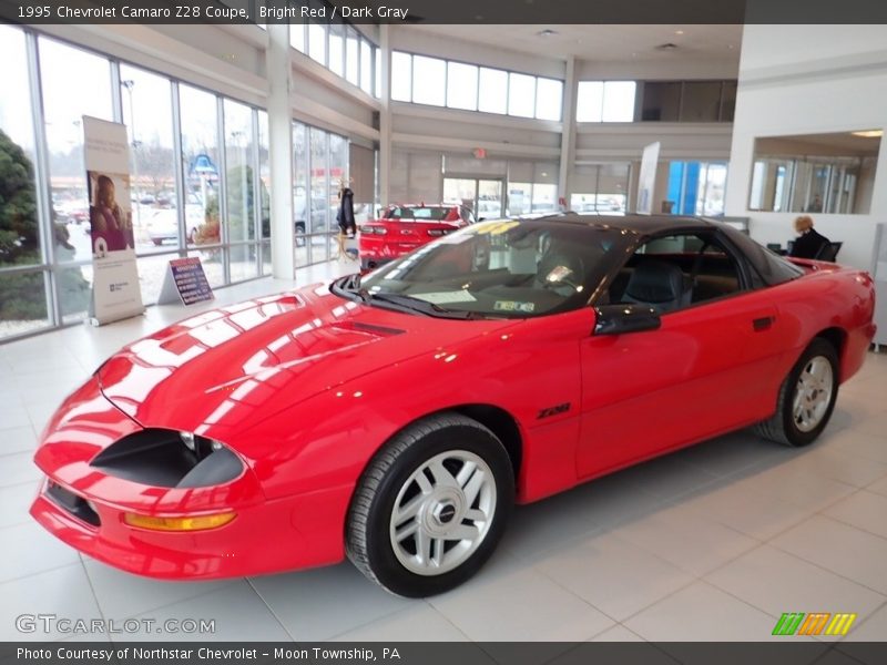 Bright Red / Dark Gray 1995 Chevrolet Camaro Z28 Coupe