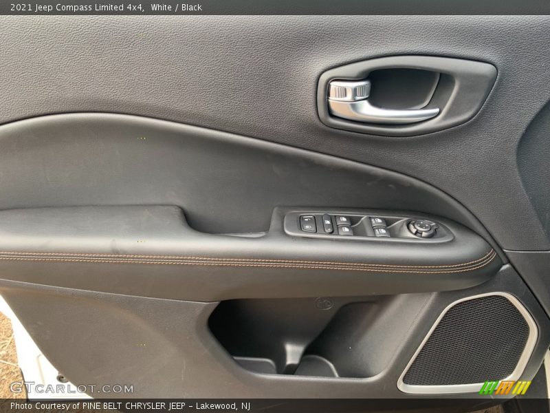 White / Black 2021 Jeep Compass Limited 4x4