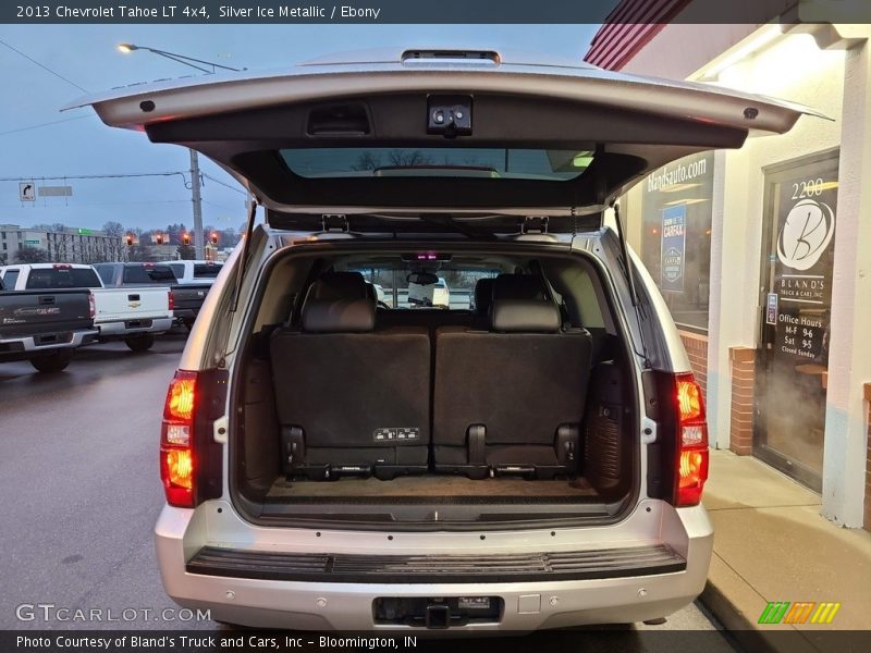 Silver Ice Metallic / Ebony 2013 Chevrolet Tahoe LT 4x4
