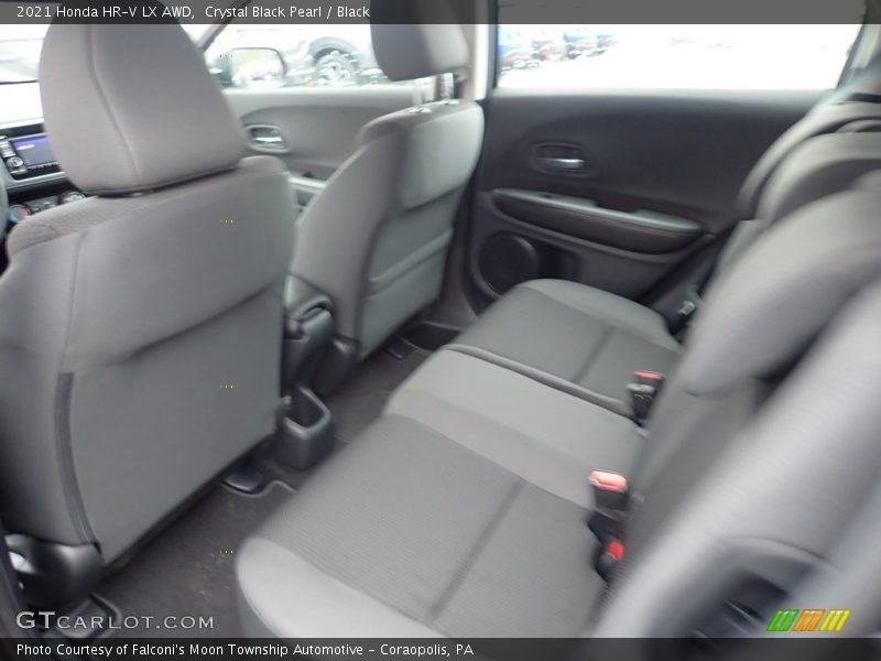 Crystal Black Pearl / Black 2021 Honda HR-V LX AWD