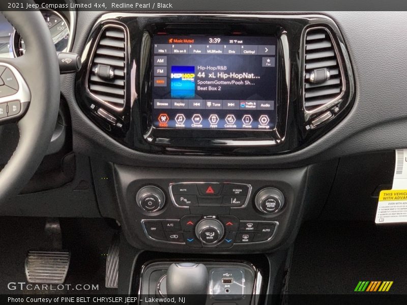 Redline Pearl / Black 2021 Jeep Compass Limited 4x4