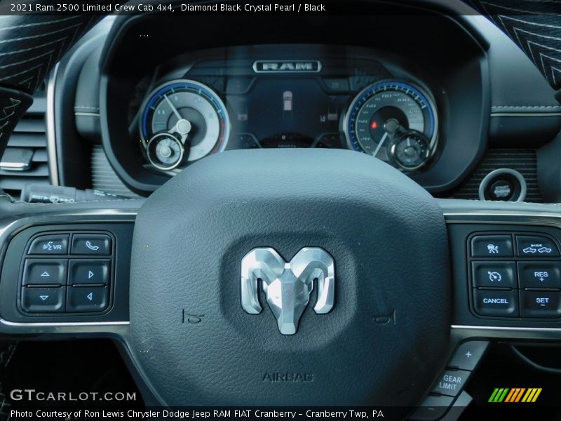  2021 2500 Limited Crew Cab 4x4 Steering Wheel
