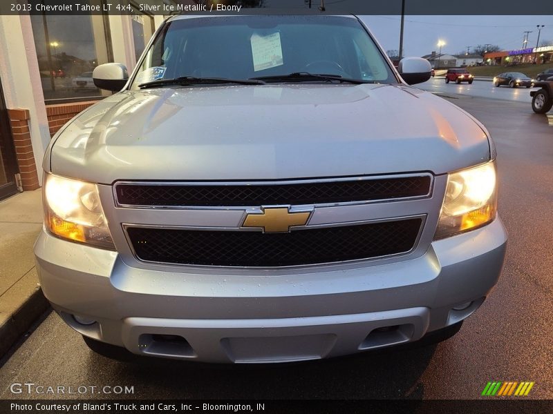 Silver Ice Metallic / Ebony 2013 Chevrolet Tahoe LT 4x4