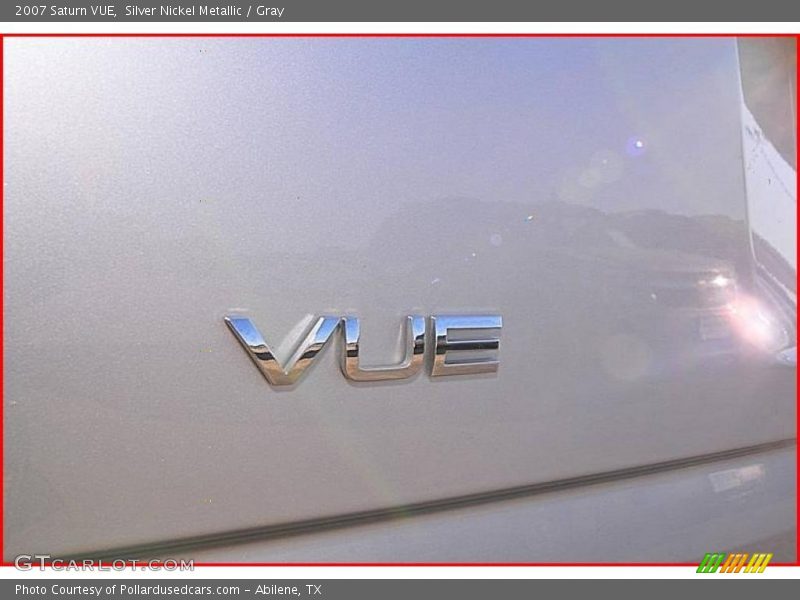 Silver Nickel Metallic / Gray 2007 Saturn VUE