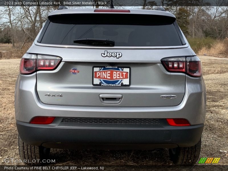 Billet Silver Metallic / Black 2021 Jeep Compass Latitude 4x4