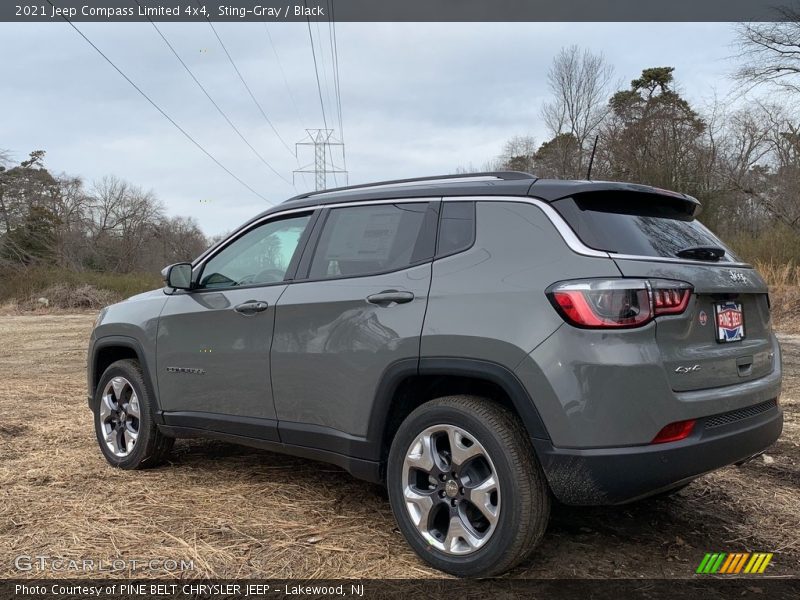 Sting-Gray / Black 2021 Jeep Compass Limited 4x4