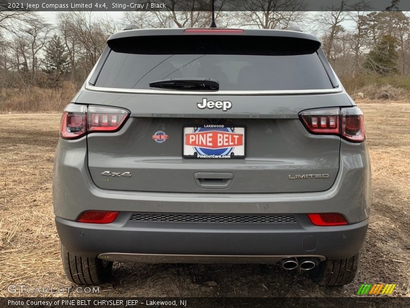 Sting-Gray / Black 2021 Jeep Compass Limited 4x4